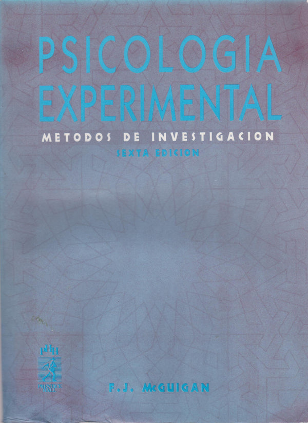 Psicologia Experimental - Metodos de Investigacion (Spanish Edition)