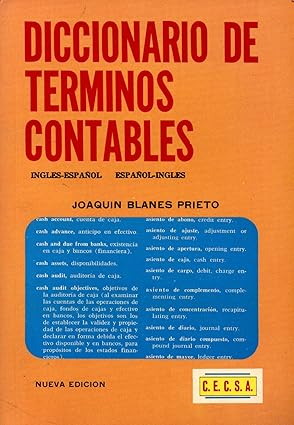 Diccionario De Terminos Contables