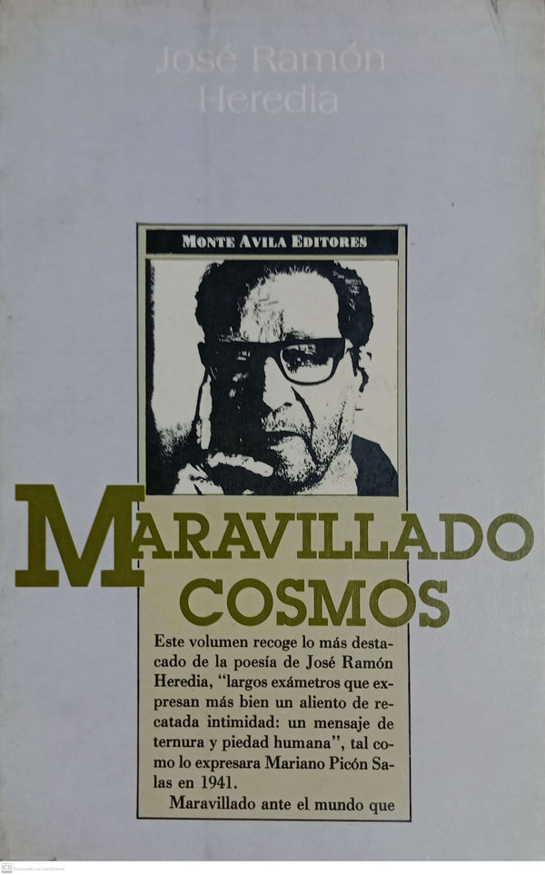 Maravillado cosmos: Antología poética