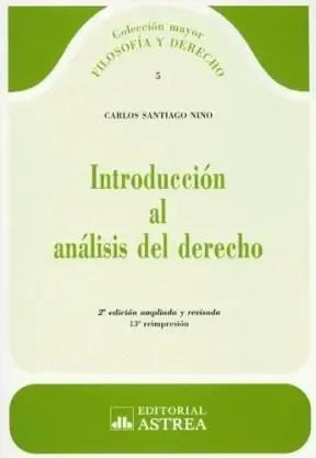 Introducción al análisis del derecho