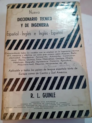 Nuevo diccionario técnico y de ingeniería. Español–Inglés e Inglés–Español