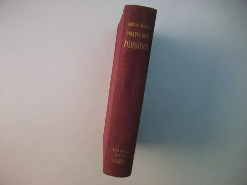 Vocabulario Filosófico