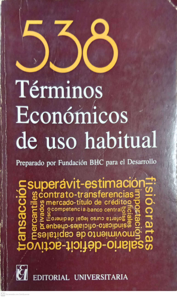538 Términos Económicos de Uso Habitual