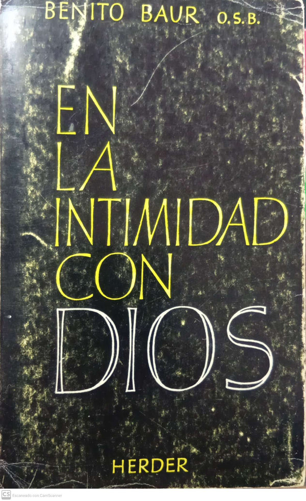 En la intimidad con Dios