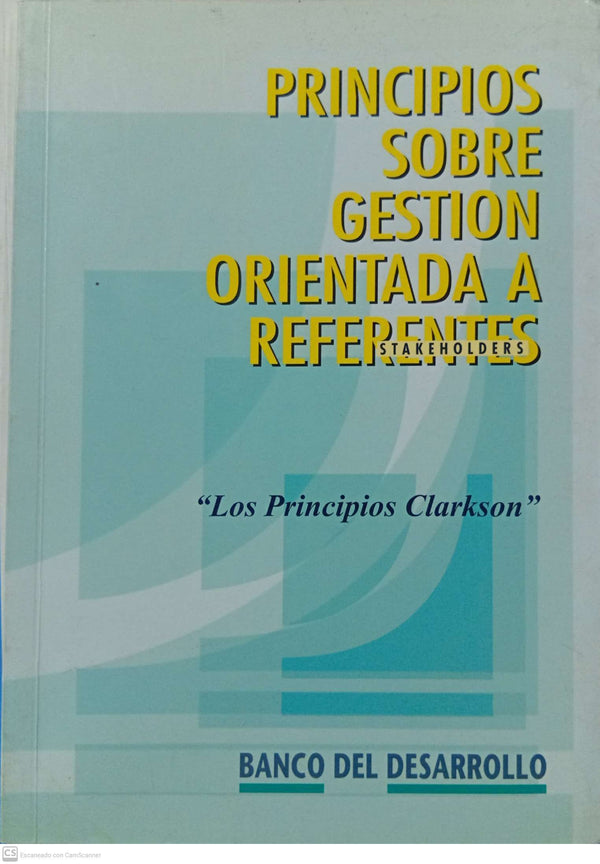 "Principios sobre gestión orientada a referentes" de Clarkson