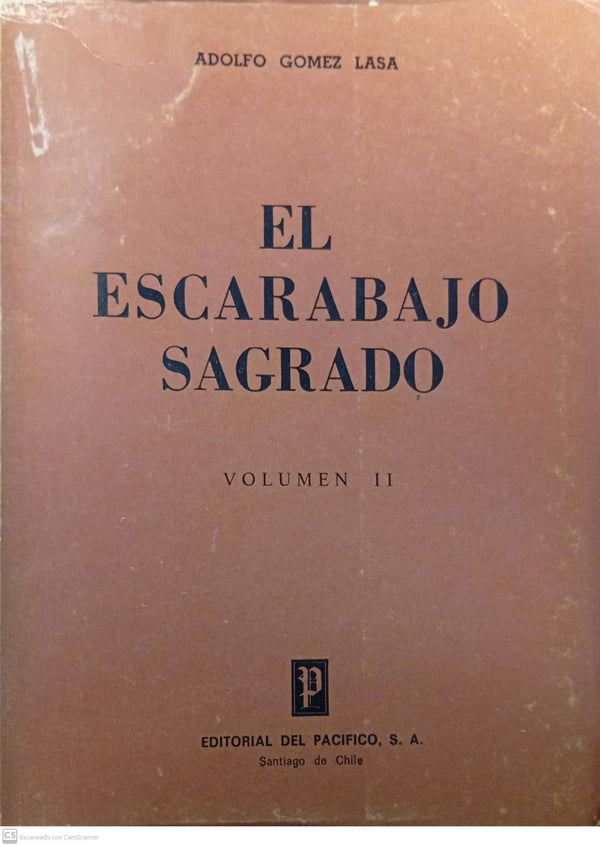 El escarabajo sagrado de Volumen II