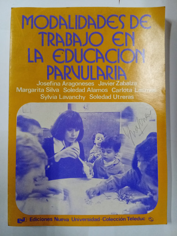 Modalidades de trabajo en la educación parvularia