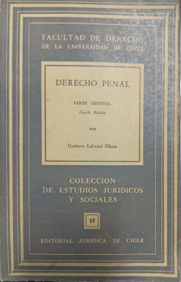 Derecho Penal – Parte General
