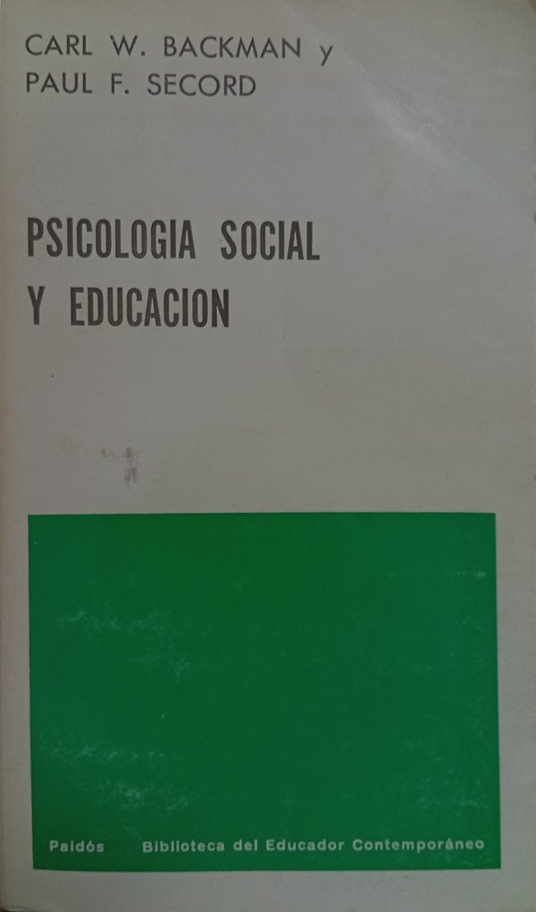 Psicología social y educación
