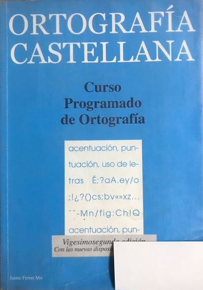 Ortografía castellana
