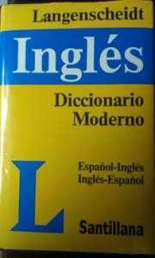 Diccionario Moderno Esp-Inglés/ Inglés-Esp Langenscheidt