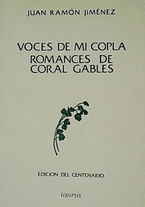 Voces de mi copla · Romances de Coral Gables
