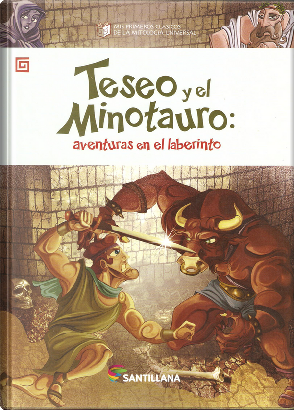 Teseo y Minotauro: aventuras en el laberinto