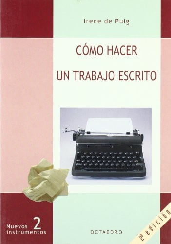 C mo hacer un trabajo escrito