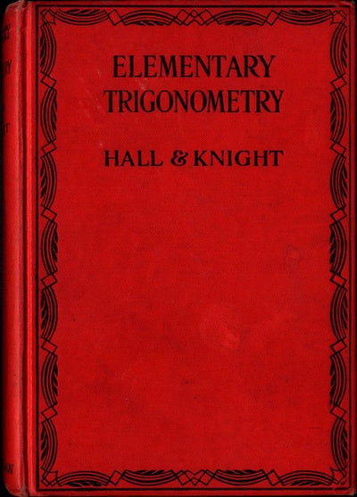 Elementary Trigonometry