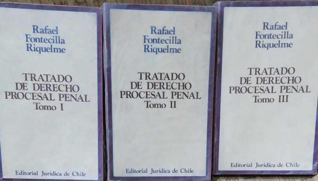 Tratado de Derecho Penal en 3 tomos