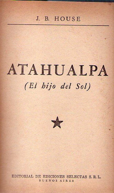Atahualpa (El hijo del Sol)