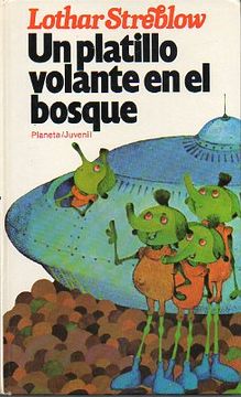 Un platillo volante en el bosque