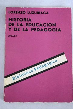 Historia de la educación y de la pedagogía