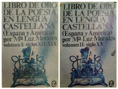 Libro de oro de la poesía en lengua castellana (España y América). 2 TOMOS