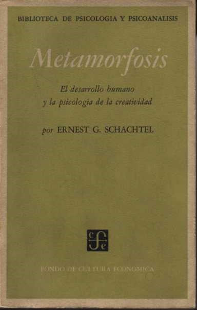 Metamorfosis: El desarrollo humano y la psicología de la creatividad