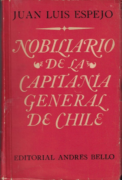 Nobiliario de la Capitanía General de Chile