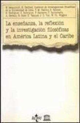 La Enseñanza, la reflexión y la investigación filosóficas en América Latina y el Caribe