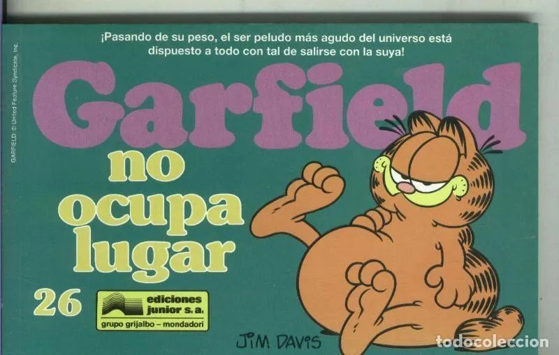 Garfield Tomo 26: No ocupa lugar