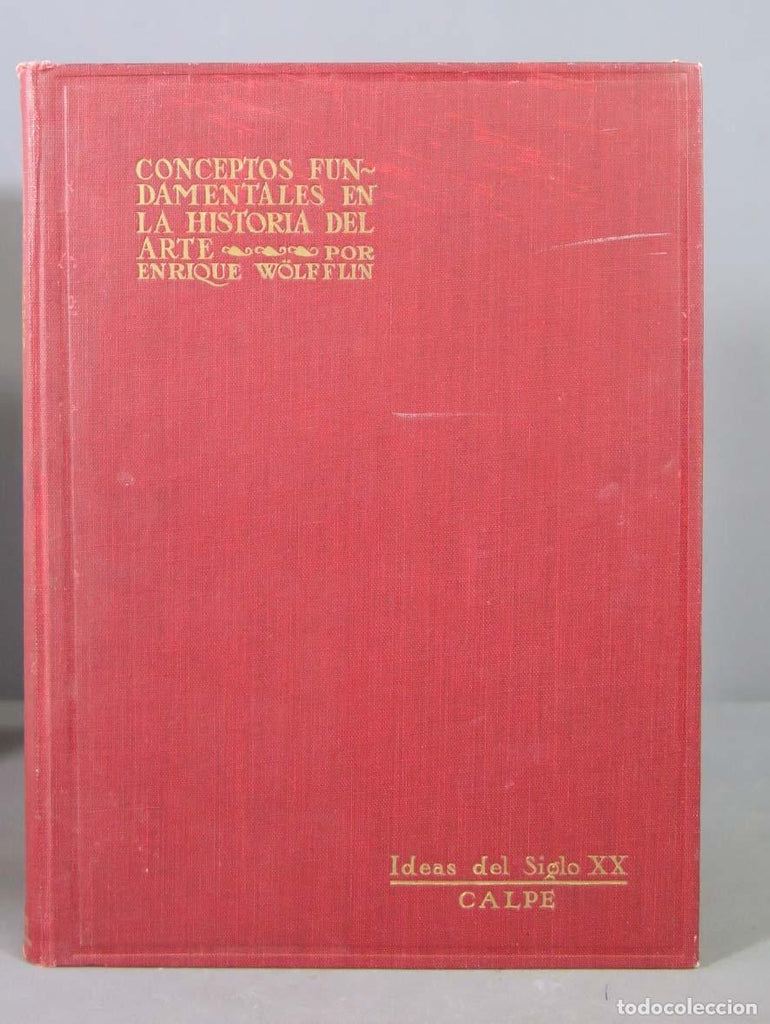 Conceptos fundamentales de la historia del arte