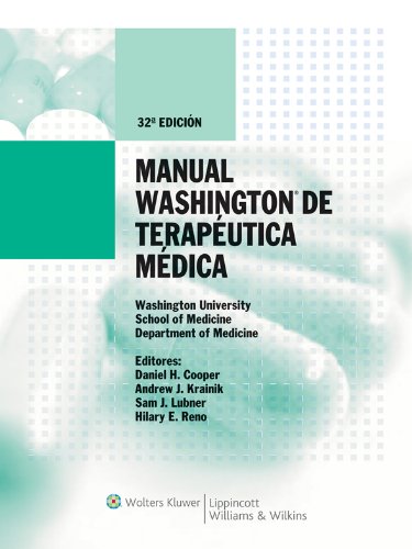 Manual Washington de terapéutica médica