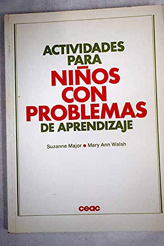 Actividades para niños con problemas de aprendizaje