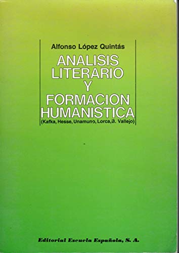 Análisis literario y formación humanística