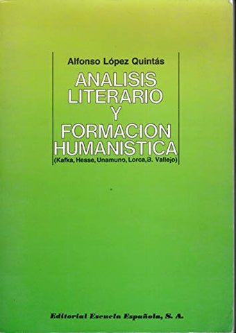 Análisis literario y formación humanística