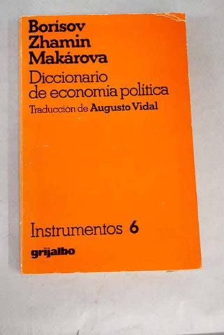 Diccionario de economía política