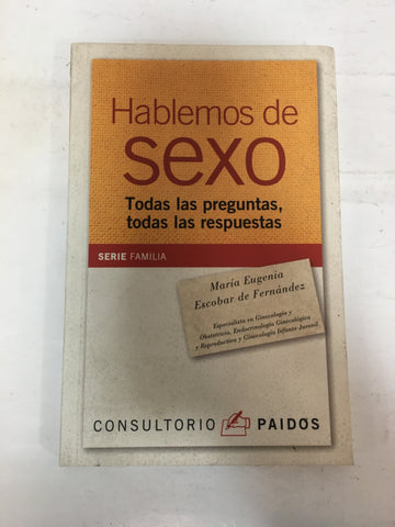 Hablemos de sexo