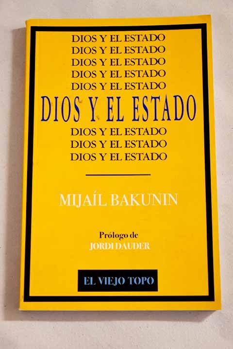Dios y el Estado