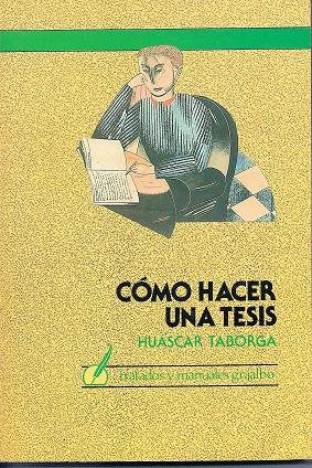 COMO HACER UNA TESIS