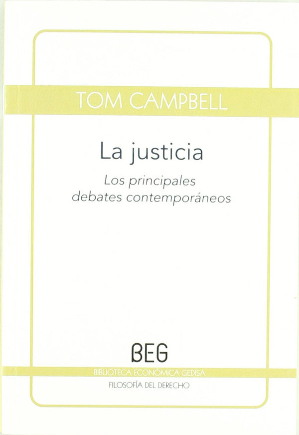 La justicia: Los principales debates contemporáneos