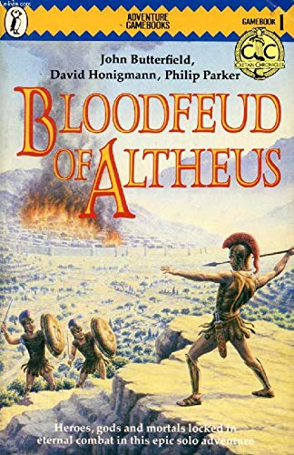 The Cretan Chronicles 1: Blood Feud of Altheus (Puffin Adventure Gamebooks)