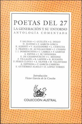 Antologia de Los Poetas Del 27