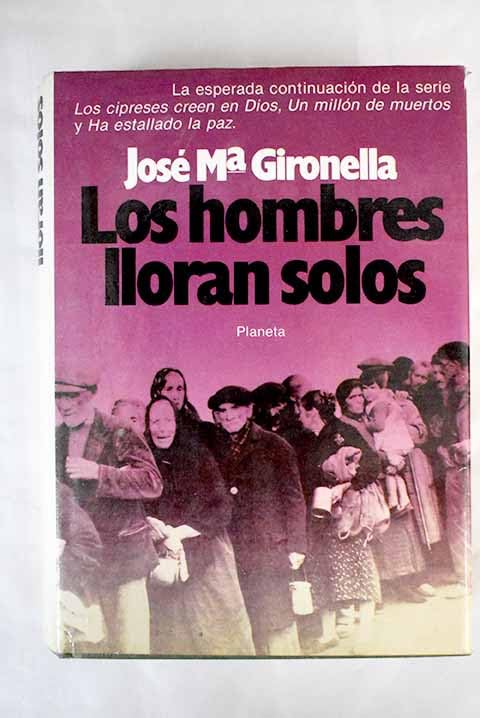 Los hombres lloran solos