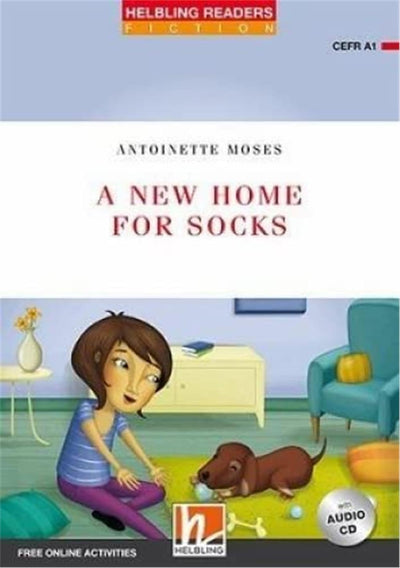 A New Home for Socks, mit 1 Audio-CD. Level 1 (A1): Helbling Readers Red Series