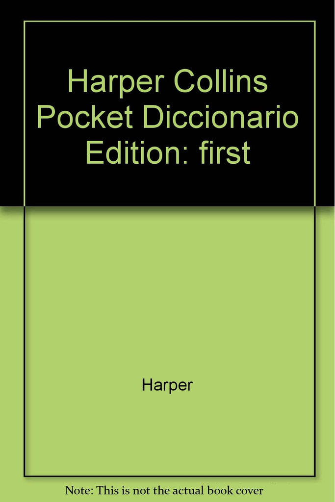 Harper Collins Pocket: Diccionario Español-Alemán (Deutsch–Spanisch)
