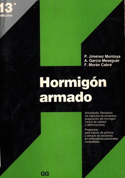Hormigón armado. Tomo II: Ábacos para el cálculo de secciones en el estado último de agotamiento