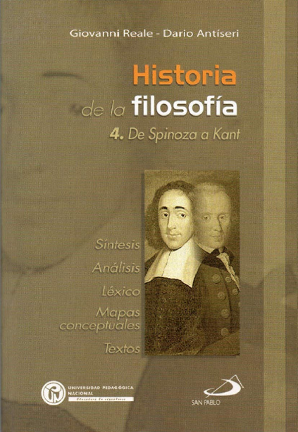 historia de la filosofia. t. 04: de spinoza a kant
