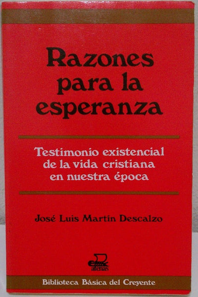 Razones para la esperanza: Cuaderno de apuntes (Biblioteca básica del creyente) (Spanish Edition)