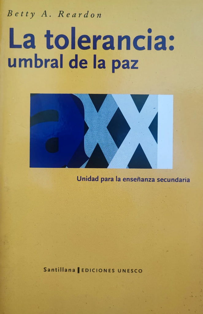 LA TOLERANCIA:ENSEÑANZA SECUNDARIA AULA