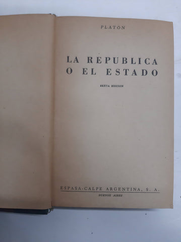 La Republica O El Estado