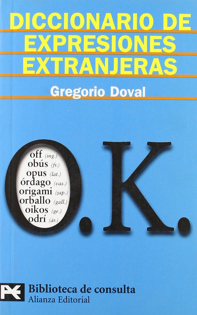 Diccionario de expresiones extranjeras