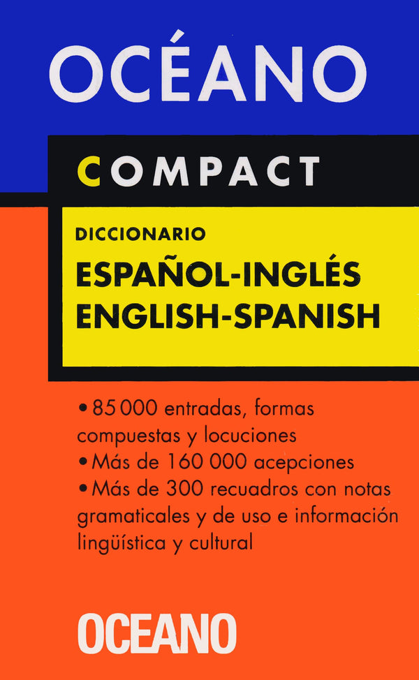 Océano Compact Diccionario Español - Inglés / English - Spanish